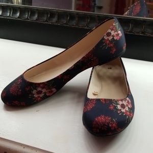 Floral Ballet Flats *NEVER WORN